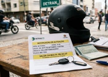 Quem anda de ciclomotor precisa ficar atento para não levar multa de quase R$ 300 em 2026