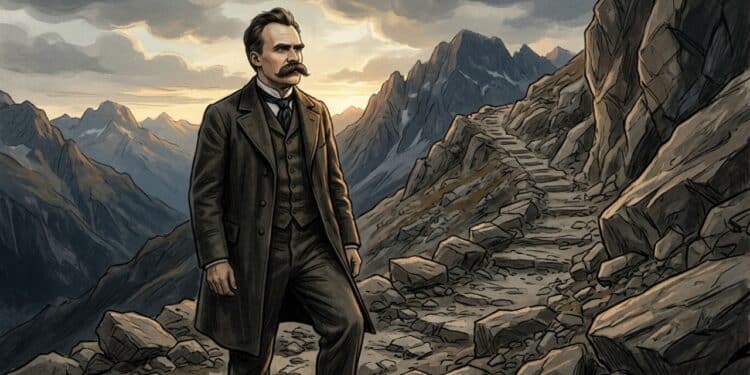 Friedrich Nietzsche: “O que é a felicidade? O sentimento de que o poder aumenta; o sentimento de ter superado uma resistência”