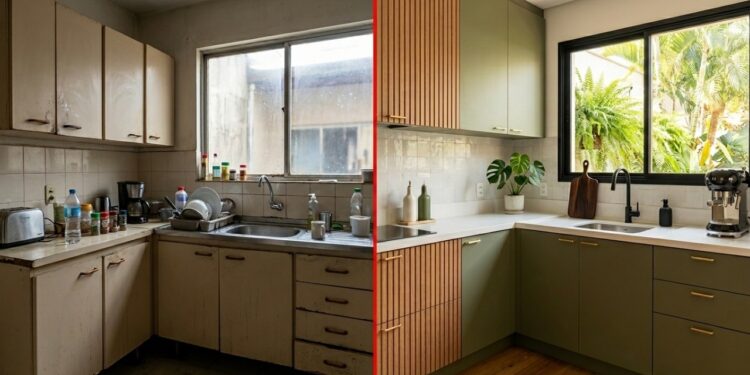 Novas tendências mostram como os armários mudam o visual da cozinha