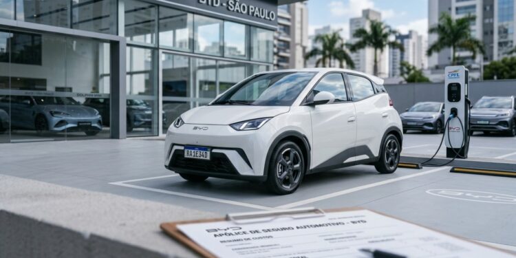 Seguro do BYD Dolphin Mini já custa mais que o de carros populares e motivo chama atenção