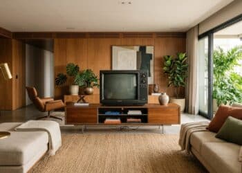 Sua TV está arruinando sua sala de estar? Veja o que dizem os designers de interiores
