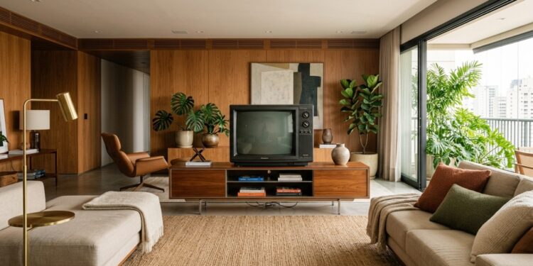 Sua TV está arruinando sua sala de estar? Veja o que dizem os designers de interiores