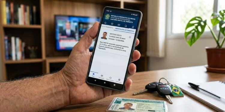 Motoristas 50+ podem estar ignorando benefício importante da CNH em 2026