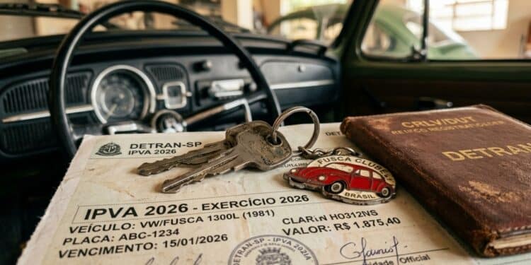 Carros com mais de 20 anos ganham vantagem com novas regras do IPVA