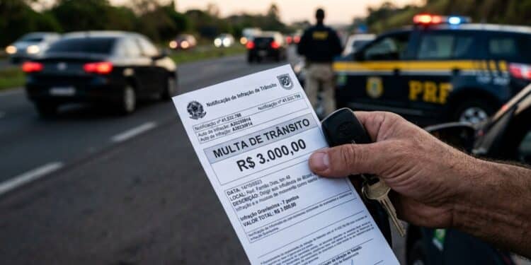 Nova regra de trânsito pode pesar no bolso e gerar multa de até R$ 3 mil