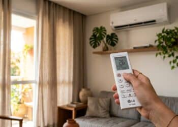 Ajustar o ar-condicionado em 26 graus parece economia mas pode não funcionar tão bem
