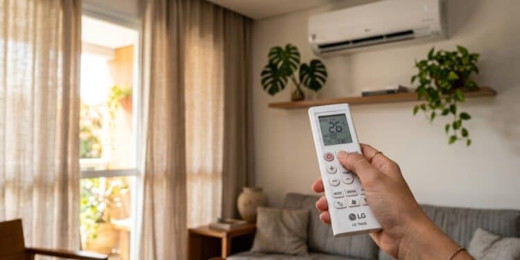 Ajustar o ar-condicionado em 26 graus parece economia mas pode não funcionar tão bem