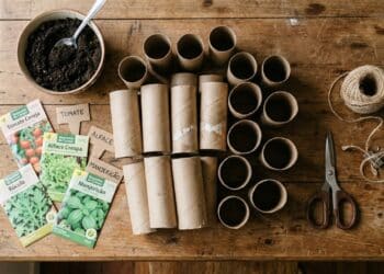 Rolo de papel higiênico deixa de ser lixo e vira aliado sustentável para o jardim