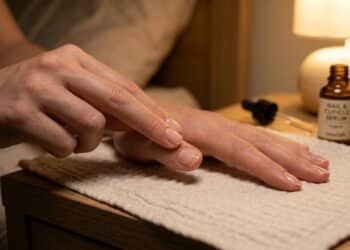 Desde que comecei a usar este sérum noturno para unhas, notei que minhas unhas estão mais fortes e saudáveis