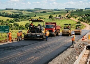 Pavimentação de R$ 37,1 milhões na PR-436 vai transformar 10 km na região de Ibaiti