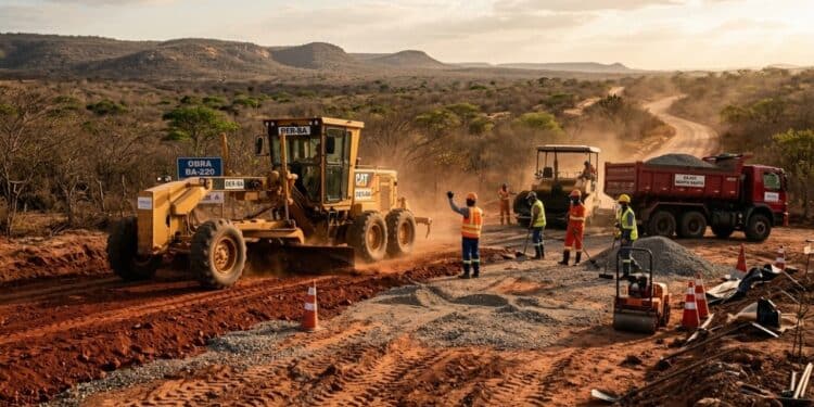Pavimentação da BA-220 em Monte Santo terá investimento de R$ 36,6 milhões em 24,2 km de obras