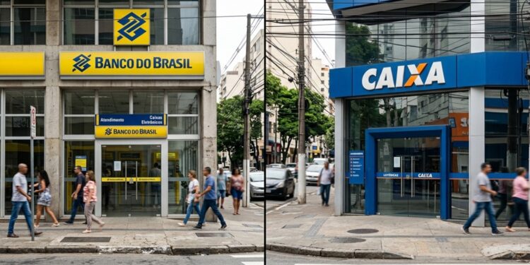 Clientes com contas abertas e ativas na Caixa Econômica Federal e Banco do Brasil devem ver alerta importante de 14/06