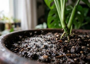 Plantas em vasos estão com mofo ou mosquinhas? Um erro comum pode ser o motivo do problema