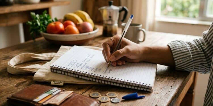 Escrever a lista de compras no papel ajuda a evitar compras por impulso, segundo a psicologia