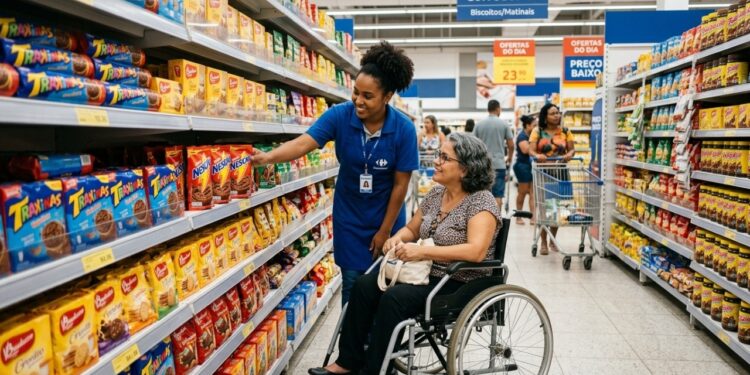 Nova regra muda atendimento em mercados e garante mais apoio na hora das compras