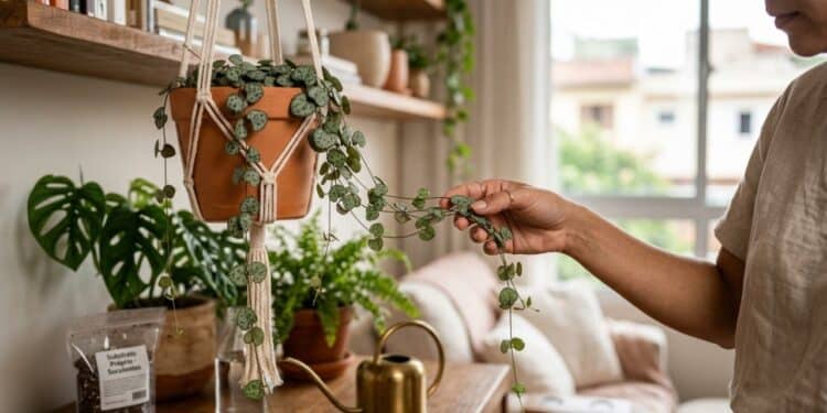 Como manter a planta Coração-em-aranha para que continue bonita e transforme qualquer canto da casa