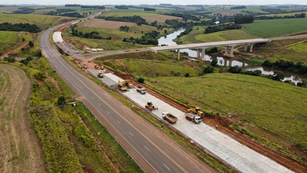 Obra na PRC-466 avança com R$ 132,5 milhões ponte nova e dois viadutos