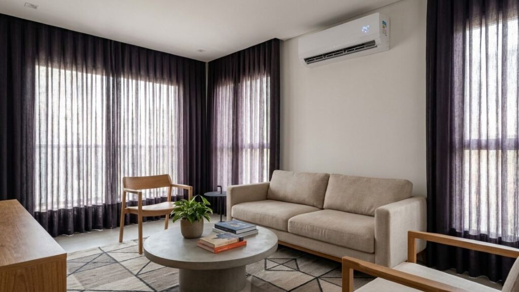 Ajustar o ar-condicionado em 26 graus parece economia mas pode não funcionar tão bem