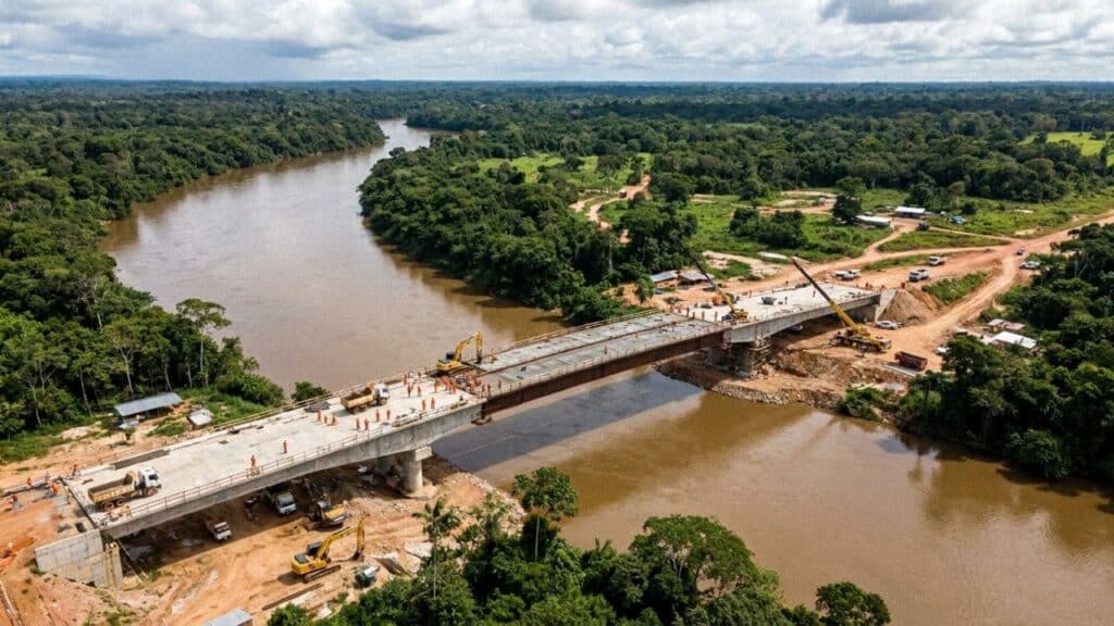 Ponte sobre o Rio Caeté terá reforço de R$ 10 milhões após problema no solo às margens do rio