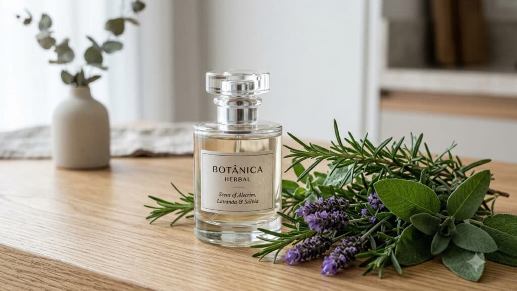 perfumes à base de ervas