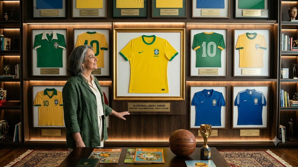 camisa amarela do Brasil