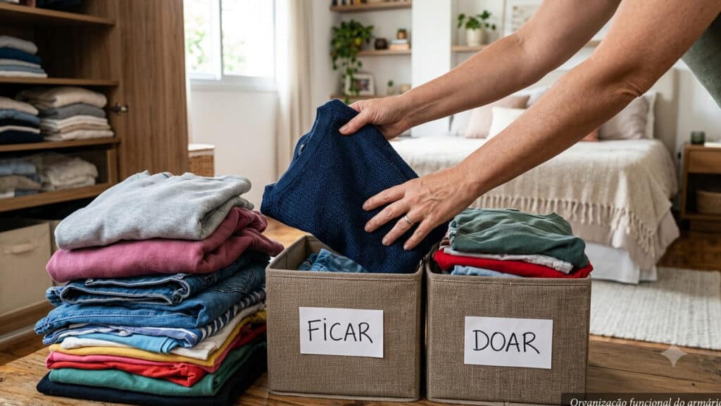 organizar guarda-roupa
