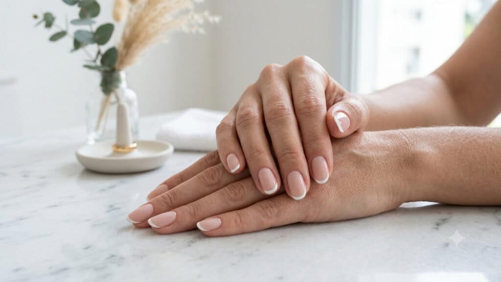 manicure francesa moderna