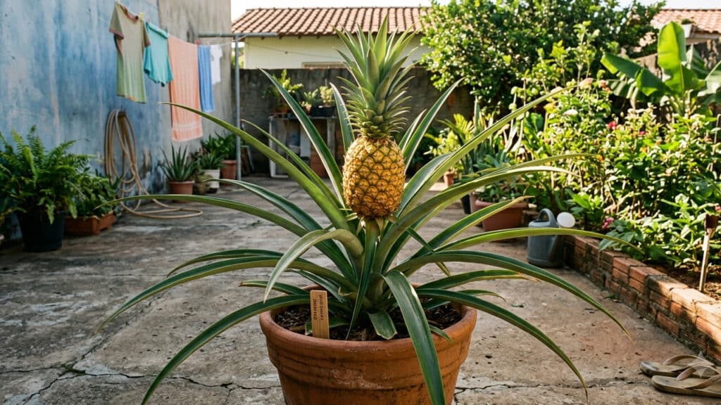 como plantar abacaxi