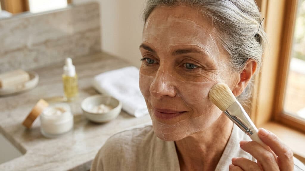 skincare para mulheres 40+