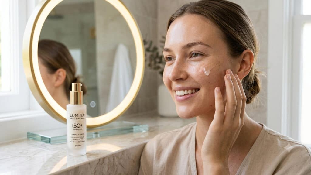 protetor solar facial