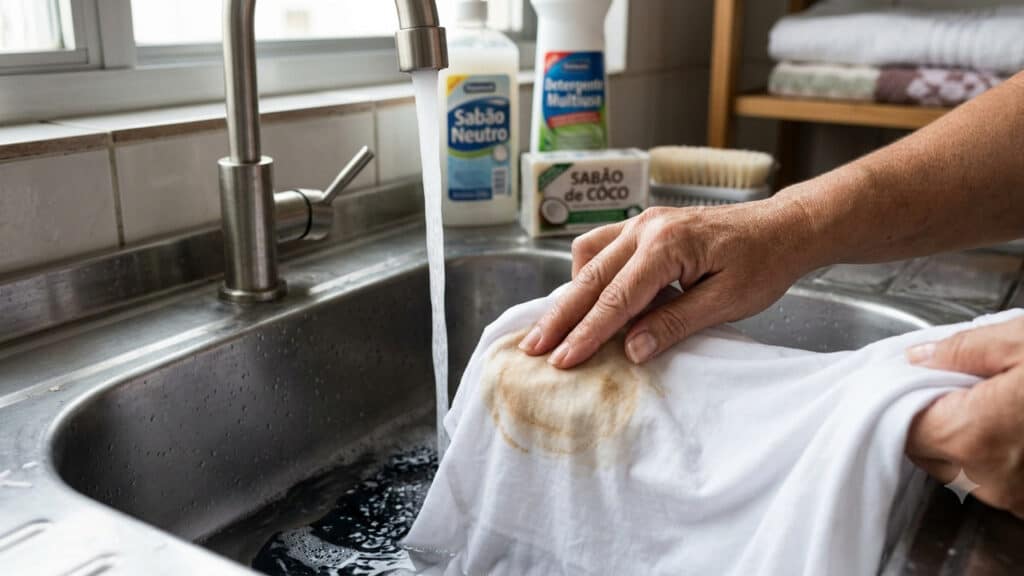 remover manchas de roupas
