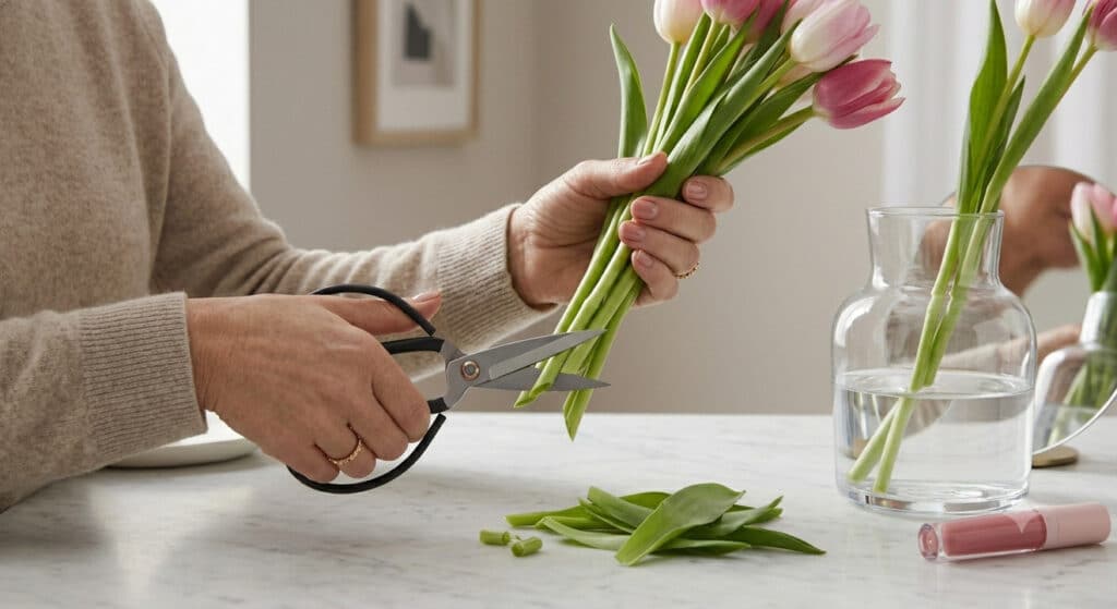 Como conservar tulipas