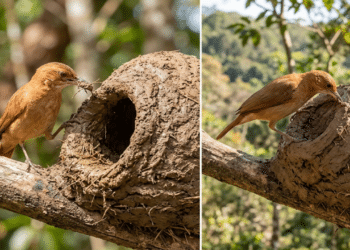 Como o joão-de-barro constrói ninhos com isolamento térmico natural perfeito contra extremos climáticos na natureza
