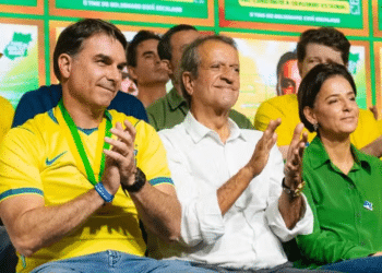Foto: Vittor Sales/Divulgação pré-campanha Flávio Bolsonaro