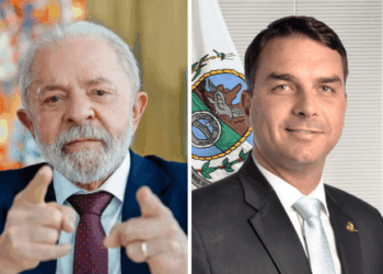 Flávio Bolsonaro protocola notícia-crime contra Lula no STF - Foto: Reprodução