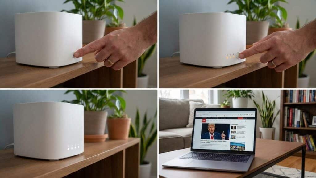 Com que frequência você deve reiniciar o roteador para manter sua conexão Wi-Fi funcionando de forma estável?