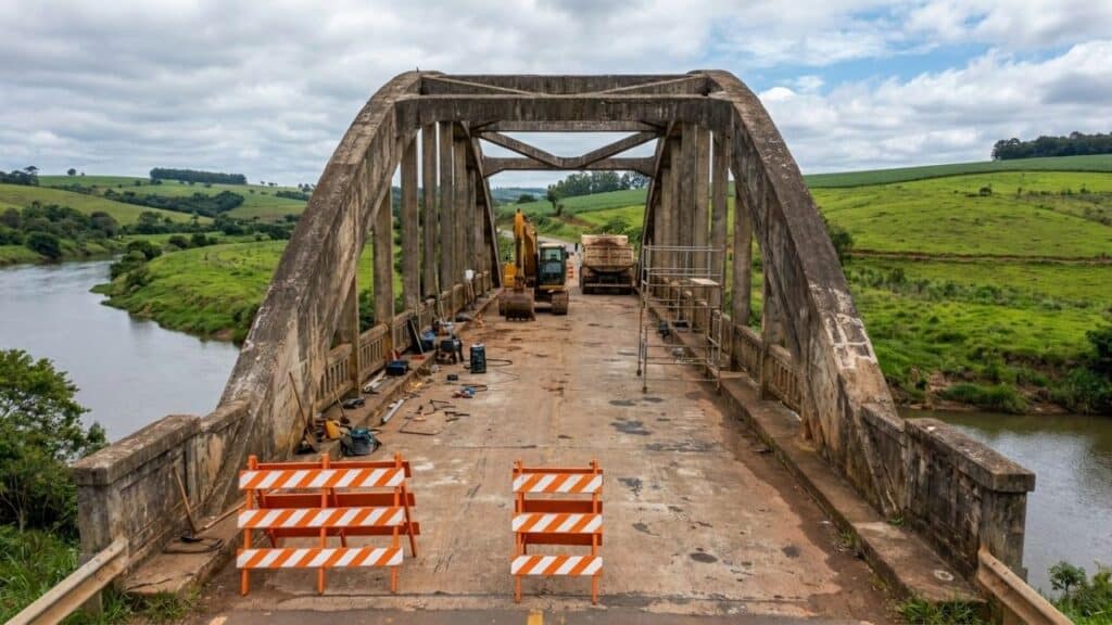 Ponte sobre o Rio da Várzea terá bloqueio total na PR-427 para reparos no fim de semana