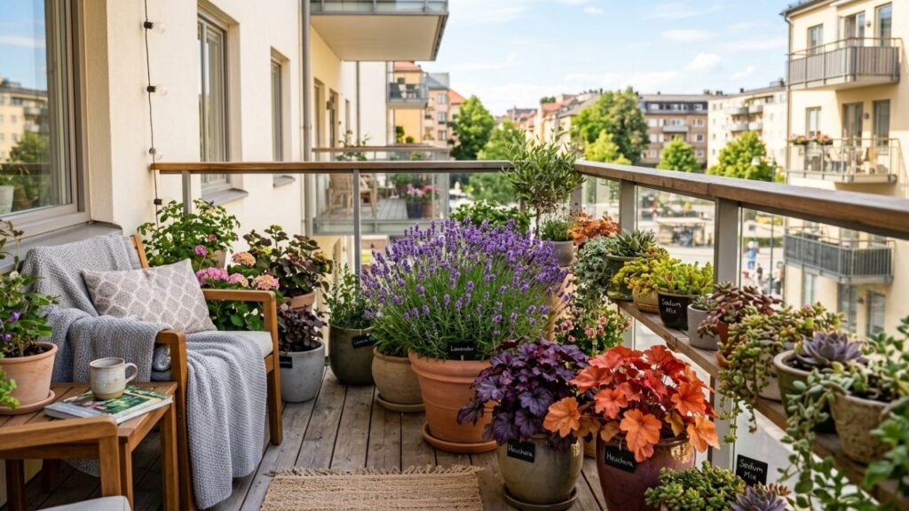 Adeus gerânios: 4 plantas resistentes deixam a varanda colorida o ano todo