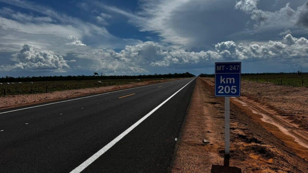 Rodovia MT-247 recebe mais de R$ 10 milhões em investimentos para megaobra de pavimentação com previsão de conclusão até 2027