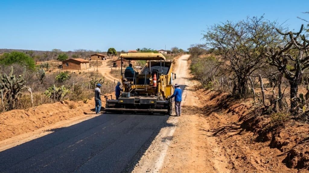 Pavimentação da BA-220 em Monte Santo terá investimento de R$ 36,6 milhões em 24,2 km de obras