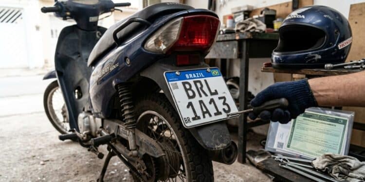Sua cinquentinha pode ser retido se não cumprir as novas regras de placa e habilitação em 2026
