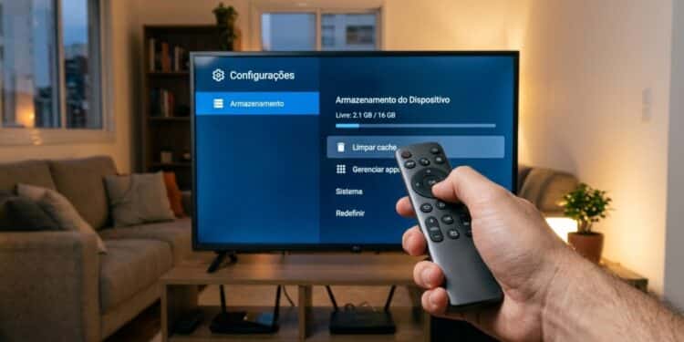 Um ajuste simples pode deixar a Smart TV mais rápida e travando menos no dia a dia
