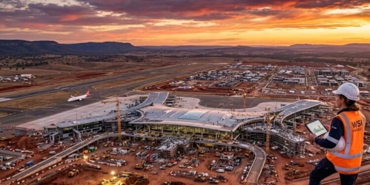 Mega-aeroporto está sendo construído do zero em área remota e dá origem a uma nova cidade em projeto ambicioso de R$ 67,9 bilhões