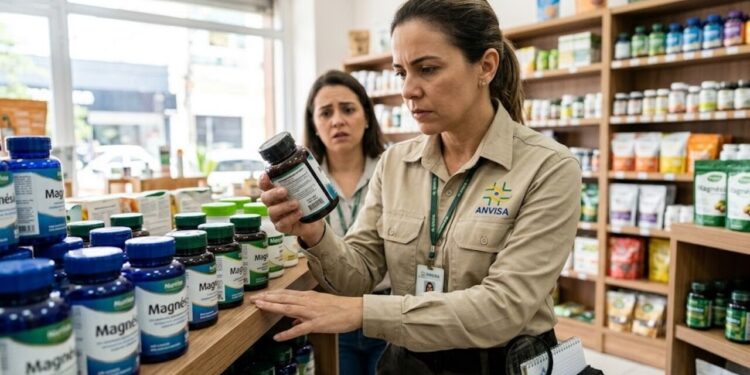 Anvisa suspende venda de suplemento de magnésio e ordena recolhimento imediato de todos os lotes em circulação no Brasil
