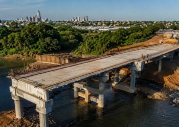 Novo investimento de R$ 21,1 milhões impulsiona obras de infraestrutura em Ponta Grossa com nova ponte que permitirá a circulação segura de veículos leves, ônibus e caminhões