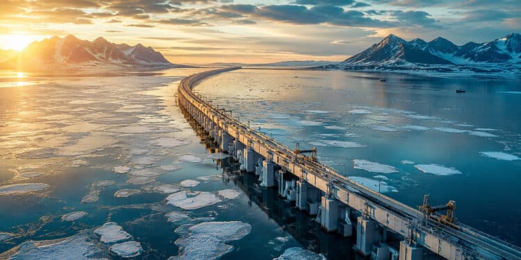 Nova estratégia dos Países Baixos prevê megaprojeto de 80 km entre Alasca e Rússia para enfrentar possível colapso no Atlântico