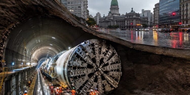 Nova obra subterrânea de 5 km surge como solução para enchentes históricas e problemas urbanos antigos em grande capital na América Latina