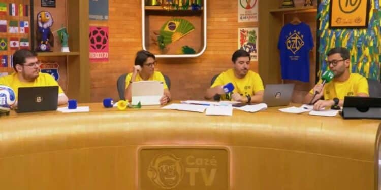 CazéTV faz mudança estratégica e atualiza diretriz sobre apostas na transmissão da Copa
