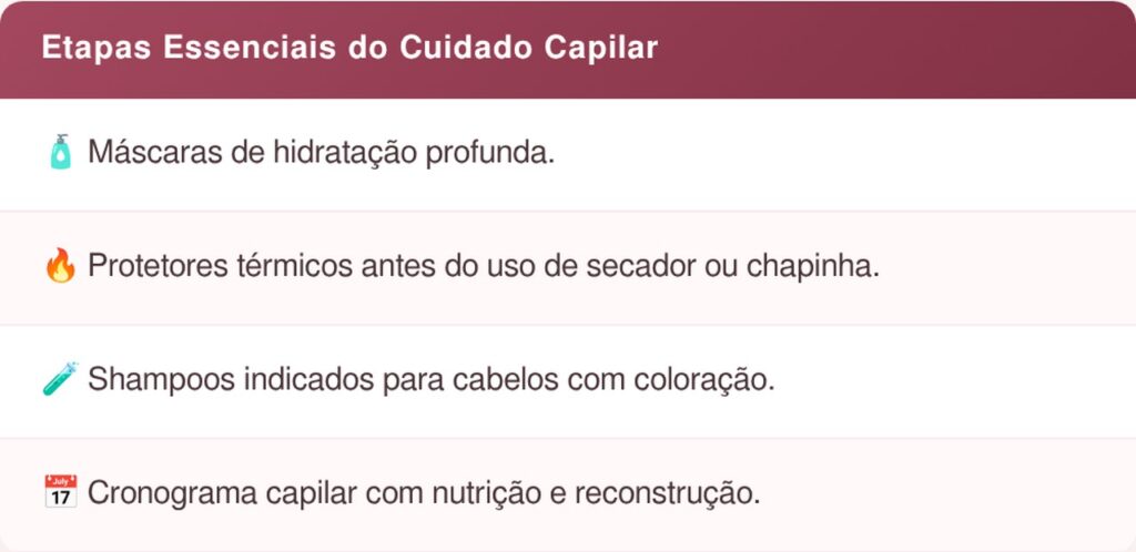 tintura de cabelo