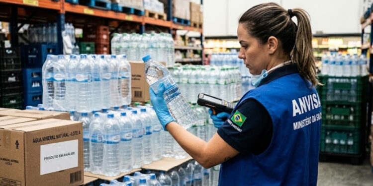 Anvisa determina recolhimento de lote de famosa marca de água após detecção de bactéria